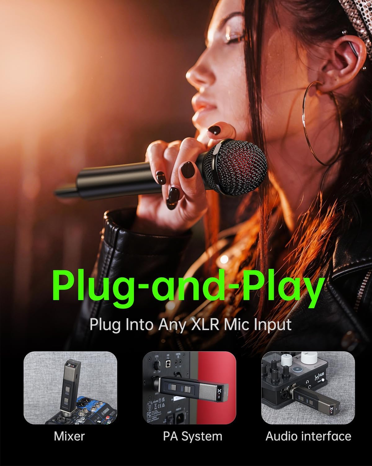 Handheld Compact Wireless Microphone System - photo 3