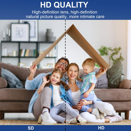 3 Pack Mini Security Camera, 1080P HD WiFi Home Indoor Outdoor Camera for Baby/Pet/Nanny, IP Camera Remote Viewing for Security with iOS,Android Phone APP(Video Only)