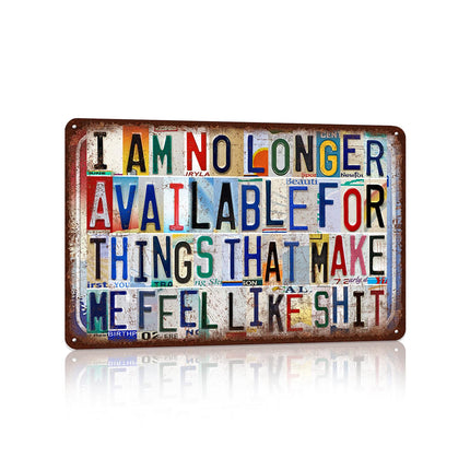 Vintage Music Is What Feelings Sound Like Metal Sign Tin Signs
