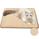 Tapete rascador para gatos, 23.6 X 15.7 Inch, sisal natural