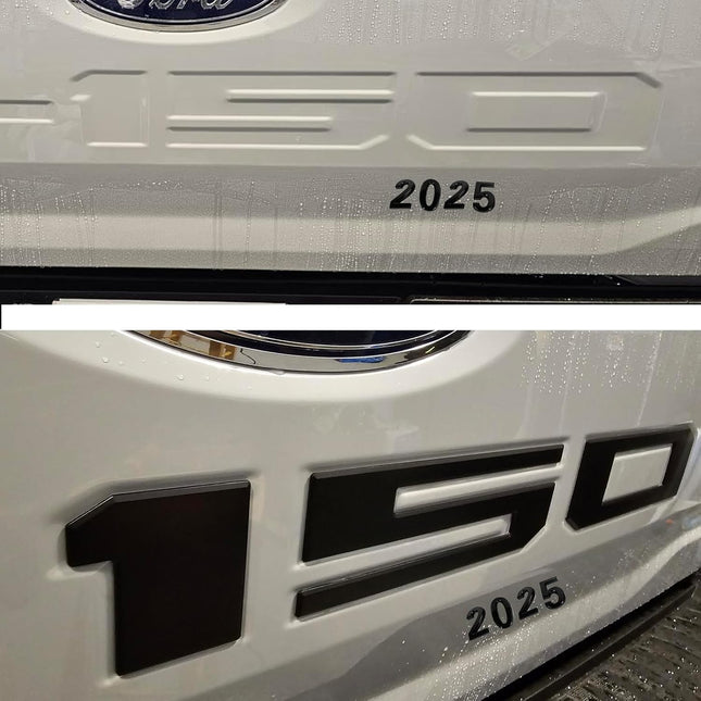 Tailgate Insert Letters Compatible with f150 2021 2022 2023 2024 2025 2026