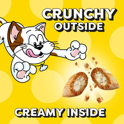 Temptations Cat Treats, Classic Crunchy and Soft Cat Treats, Seafood Medley Flavor, 3 oz. Pouch (Pack of 12)