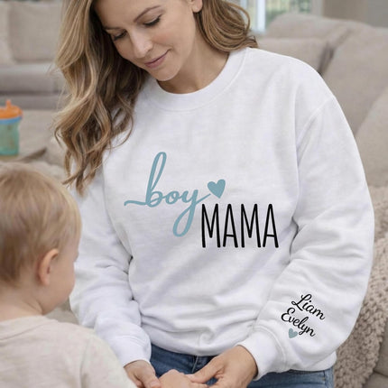 Custom Mama Shirt, Personalized Mom Shirt, Mama Tshirt for Women, New Mom Gift, Mothers Day Shirt, Mom Birthday Gifts