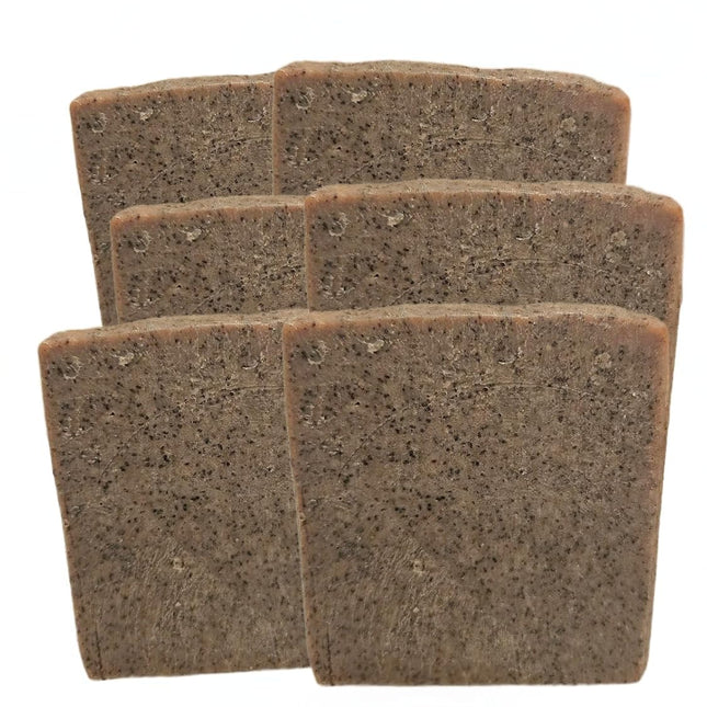 HomeChef ChefDelHogar K&D Coffee Scrub Soap - Natural Exfoliating Bar with Coffee Grounds & Kaolin — Kitchen & Home