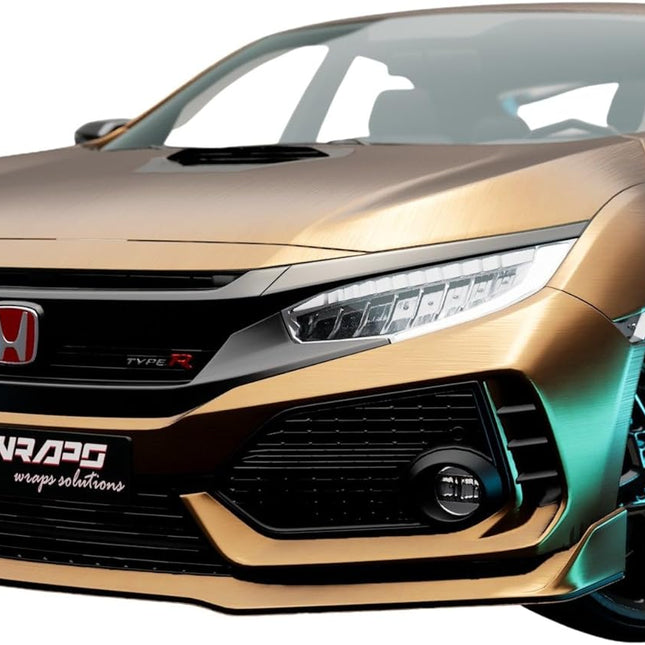 DriveForge ForjaRuta AD Car Wrap Roll SW900 Brushed Bronze Metallic — Auto & Moto