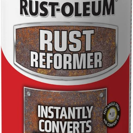 Rust-Oleum 248658 Stops Rust Reformer Spray Paint, 10.25 oz, Matte Black