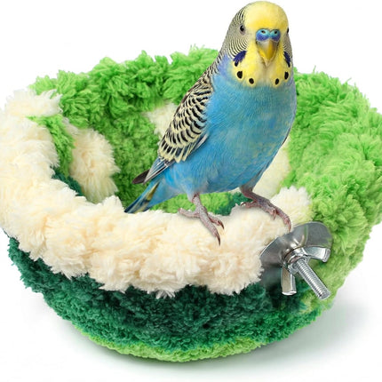 Bird Nest for Cage Small Breeding Bed Bird Hanging Hammock for Parakeet Budgie Cockatiel Conure Small Birds
