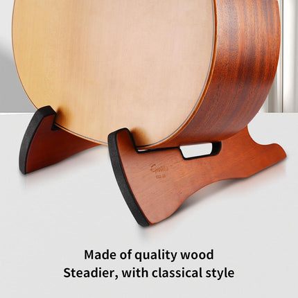 Wooden Guitar Stand - Collapsible Electric Bass Guitar Floor Stand Foldable for Acoustic, Banjo,Ukulele