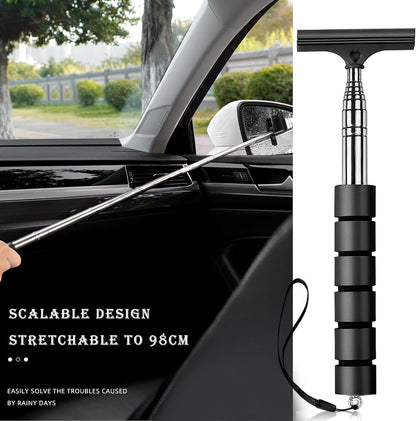 3 PCS Side Mirror Squeegee,Car Mirror Squeegee,Retractable Car Rearview Mirror Wiper,Portable Car - photo 4