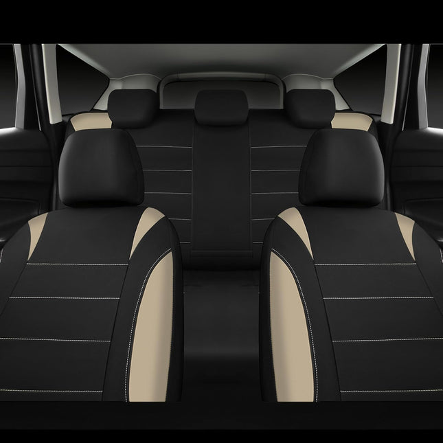 Waterproof Car Seat Covers Full Sets, Universal Fit Seat Covers