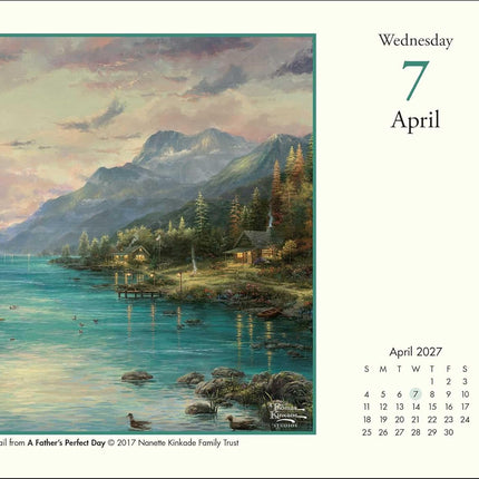 Thomas Kinkade Studios® 2027 Day-to-Day Calendar