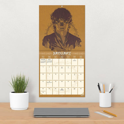 2027 The Lord of the Rings Wall Calendar