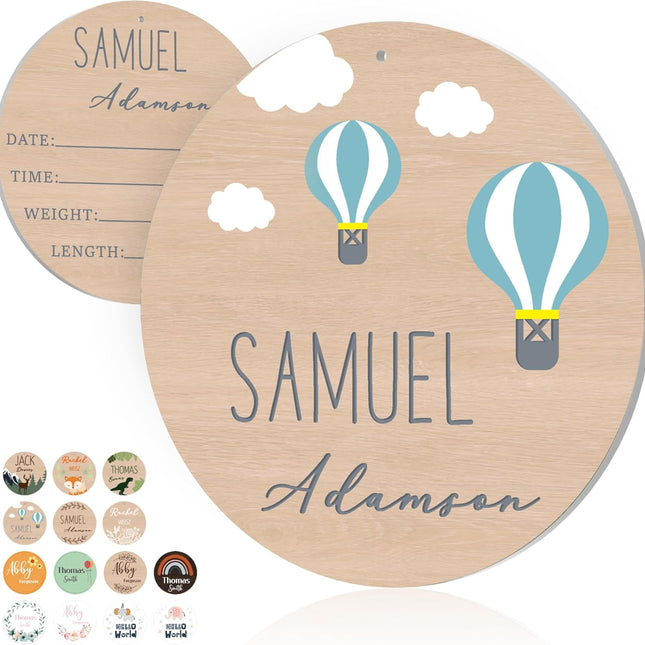 Newborn Baby Name Sign for Hospital, Baby Name Sign for Nursery