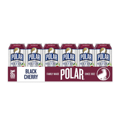 Seltzer Water Black Cherry, 12 fl oz cans, 18 pack - photo 4