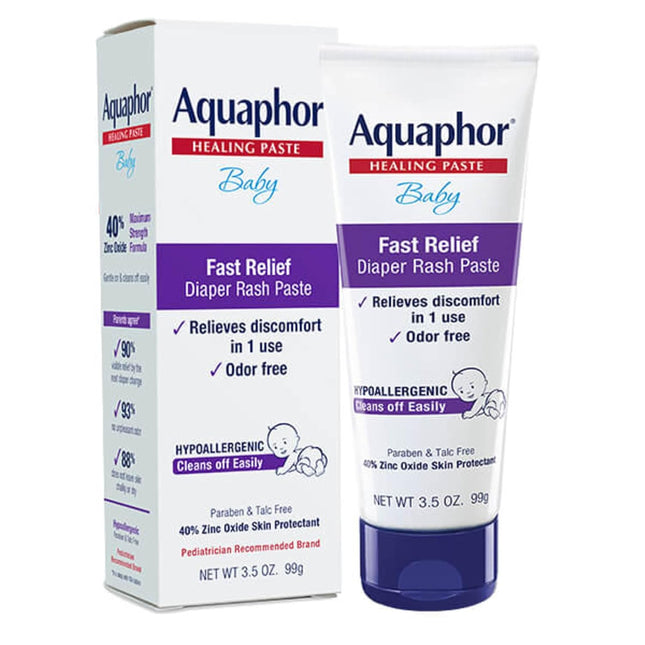 Baby Diaper Rash Paste - For Serious Diaper Rash and Flare-ups - 3.5 Oz. Tube