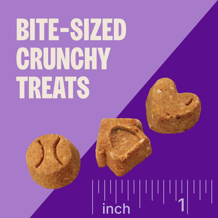 Wellness Crunchy Puppy Bites Dog Training Treats, Natural, Grain Free, Chicken and Carrot Recipe, 6 oz Bag