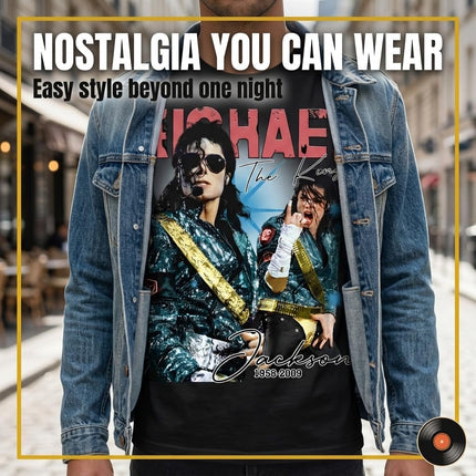 Music Legend Graphic Shirt | Vintage Pop Icon Tribute T-Shirt | Greatest Entertainer Fan Gift | Retro Concert Style Fan Tee