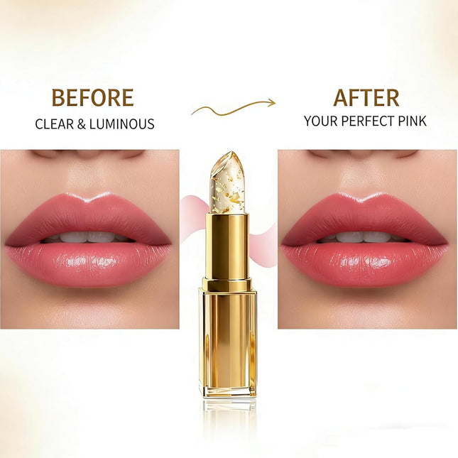 Lipstick, PH Adjusting Lipstick for Mature Women, Transferproof Clear Lip