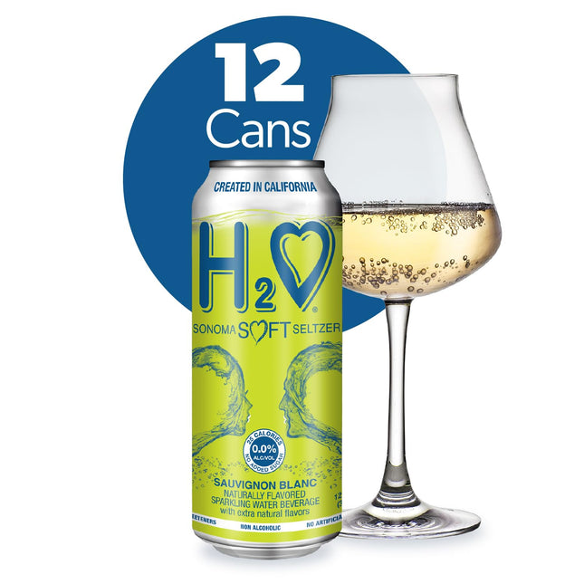Sauvignon Blanc – Silky & Smooth | 0.0% Alcohol Wine-Infused Sparkling Refreshment | Non-Alcoholic, Low Calorie, No