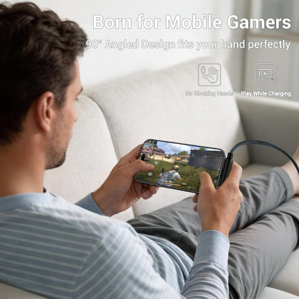 Invisible Holder Charger Cable, 240W PD Fast Charging Cable for Desk, USB-C to USB-C & USB to USB-C Cable 4.9 FT with 360° Adjustable Metal Stand, 2 in 1 Holder Charger for Gaming, Office, Home