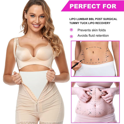 4 Pack Lipo Foam Pads Post Surgery 8"X11", Ab Board Foam Liposuction Recovery, Compression Foam Boards for Tummy, Arms, Thighs, Multi-Purpose Lipo Foam Sheets