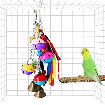 pet Toys Bells, for Chewing and Anxiety,Parakeets, Cockatiels, Conures, Love Birds,Other Small to Medium Birds