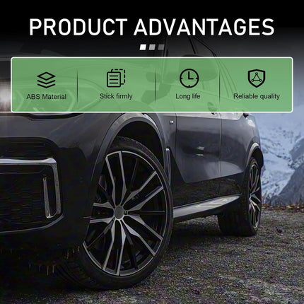 4PCS Car Wheel Center Caps, 60MM/2.36In OD 56MM/2.2In ID Center Hub Cover, ABS Snap-in Vehicle Rim Hub Caps, Rustproof Dustproof Center Cap for Rims, Universal Wheel Hub Decoration (Black)