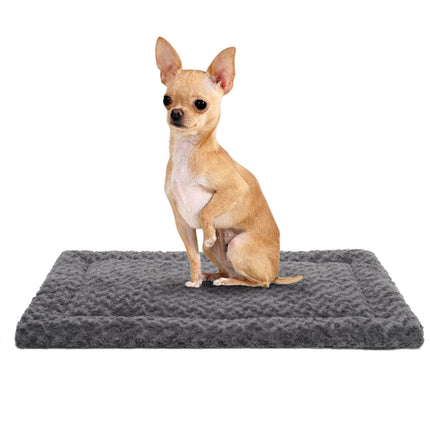 Alfombrilla lavable para cama de perro tamaño grande, almohadilla esponjosa para jaula de mascotas 48x30 XXL
