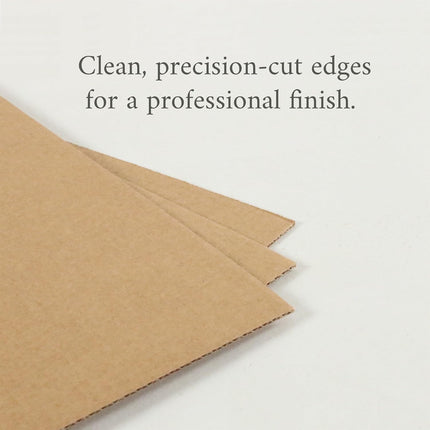 8 X 10 in, 55 Pack, Brown Corrugated Cardboard Sheets, Flat Cardboard Sheets for Crafts, Shipping, Mailing, Moving & Shipping