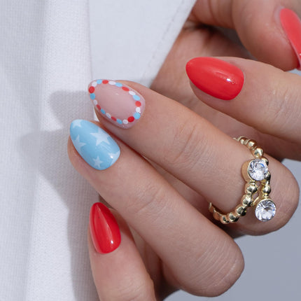 Extra Short Almond Press On Nails, Blush Veil Nude Pink, Soft Gel - photo 18