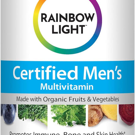 Rainbow Light Certified Men's Multivitamin -- 120 Vegetarian Capsules