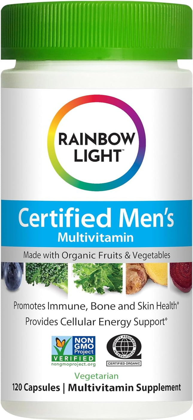 Rainbow Light Certified Men's Multivitamin -- 120 Vegetarian Capsules