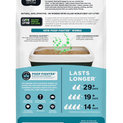 Poop Fighter, Urine & Poop Odor Defense, 15 lb Bag
