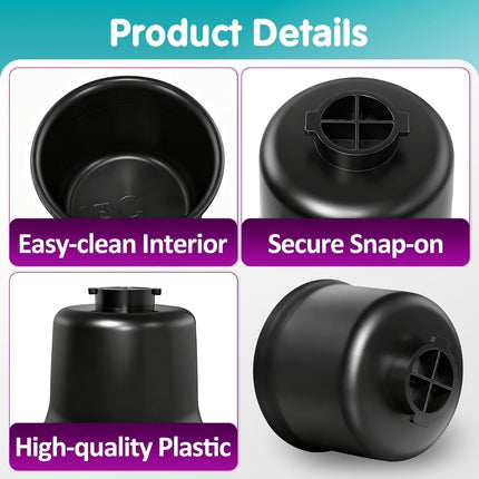 2Pcs Cup Holder Compatible with Safety 1st EverFit & Grow and Go, Compatible with Maxi-COSI Pria, Cosco All-in-One Car Seat (Model C6577 & C6474), Durable PP Injection Molded