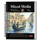 Mixed Media Sketchbook 9x12, Mixed Media Paper_98lb/160gsm, 60 Sheets