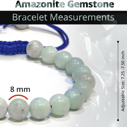 ANAYA AGATE Bracelet – Healing Crystal Bracelet for Women, Men – Chic Gemstone Bracelet for Men and Women – 8mm Round Bead Bracelets for Spiritual Healing, Protection, Positive Energy