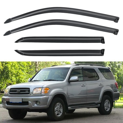 in-Channel Window Visors Rain Guards for 2011-2023 Dodge Charger