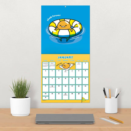 2027 Gudetama Wall Calendar