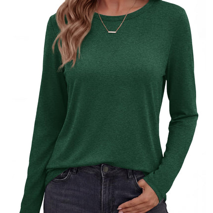 Long Sleeve Shirts for Women Casual Tops School Fall Outfits 2026