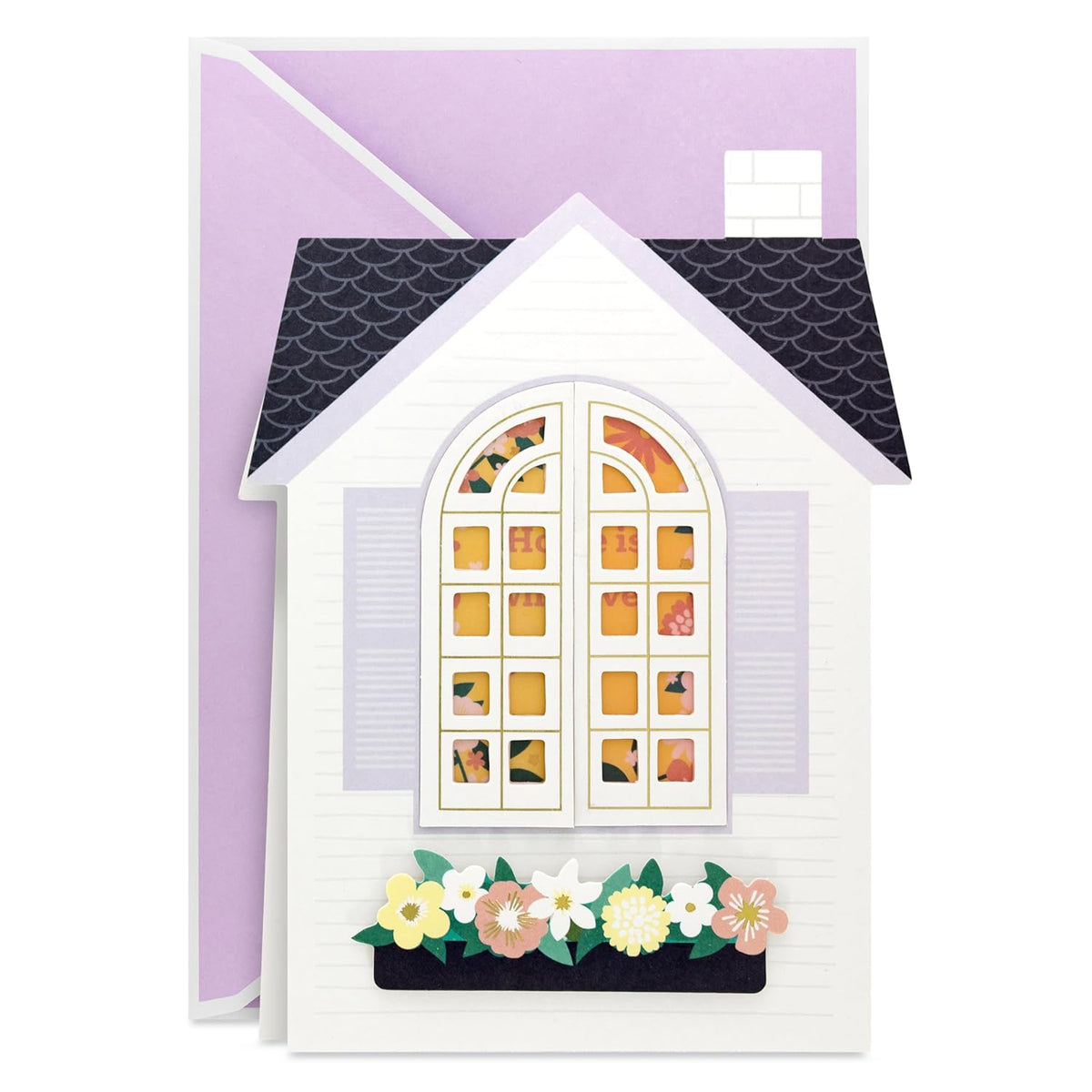 Paper Craft Mother's Day Card for Mom, Wife, Nana or Mimi - Home Is Wherever You Are