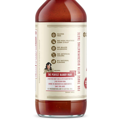 Bloody Mary Mix, Low Sugar Drink Mixer, All Natural Ingredients, Low Calorie, Low Carb, Keto Friendly, Bold and Spicy, 2 Pack