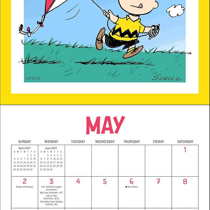 PEANUTS®: @Snoopygrams 2027 Mini Wall Calendar