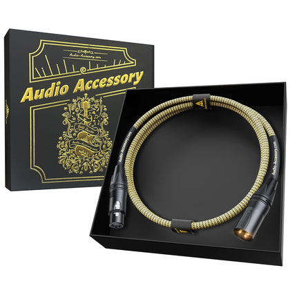 XLR Cables 10ft, Neutrik REAN Connectors, Dual Shielded