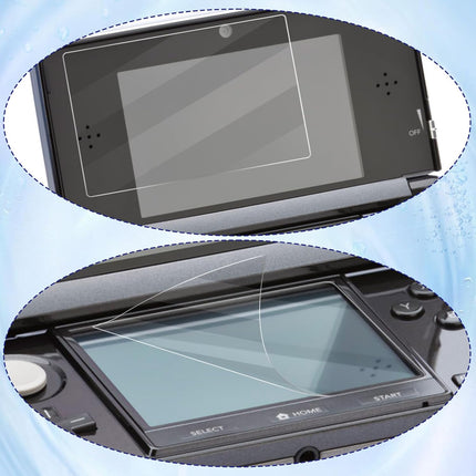New Case with New Screen Protector, Transparent Hard Case Ultra Clear Shell Protective Cover Skin Modified Hinge-Less Design