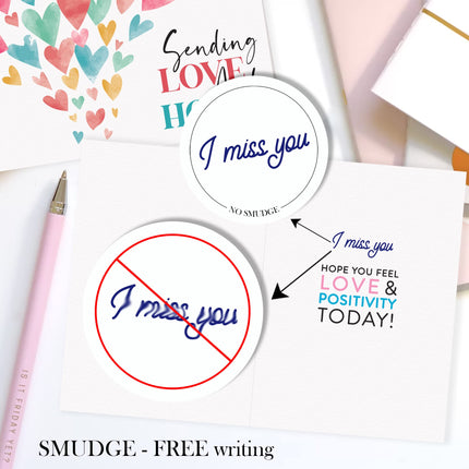 Thinking of You Cards with Envelopes - 24 Thinking of You Greeting Cards with Unique Designs and Inspiring Words - Encouragement Cards to Send to a Close Friend, Relative or Loved One (24)