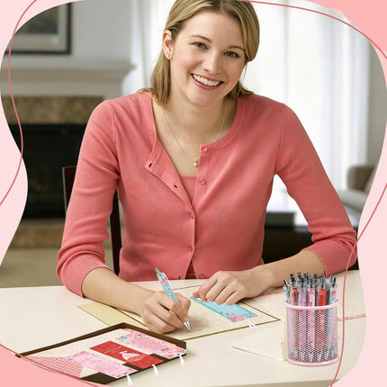 Eaasty 50 Sets Mother's Day Appreciation Gifts Set Mom Pen and Bookmark for Mothers Party Favors Cute Mom Ballpoint Pen Bulk Thank You Gift Ideas for Women Birthday Accessories Office Souvenirs
