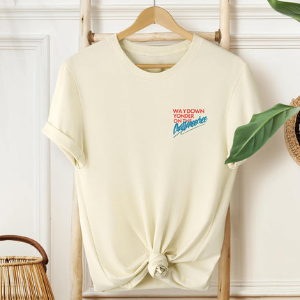 It Gets Hotter Than A Hoochie Coochie Shirt, Chattahoochee Retro 90s Country T-Shirts, Unisex Adult Size S - 2XL