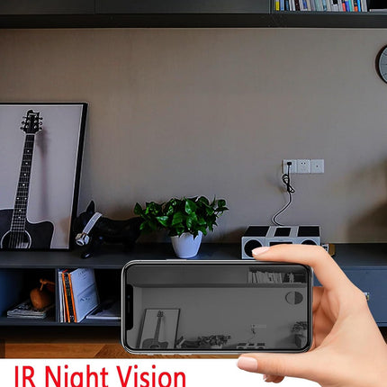 Mini Spy Camera Wireless Hidden, WiFi Home Security Cam HD1080P Small Surveillance Camera Nanny Cams,Remote Viewing,Clear Night Vision, Motion Detection