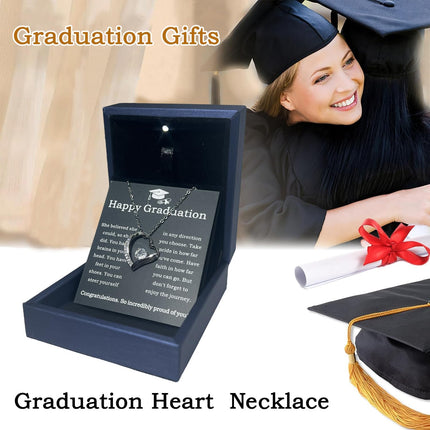 Graduation Gifts For Her 2025 College Graduation Gifts For Women 925 Sterling Silver Inspirational Necklace For Granddaughter or Daughter High School Graduate Gifts For Best Friend