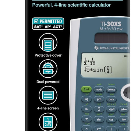 Texas Instruments TI-30XS MultiView Scientific Calculator